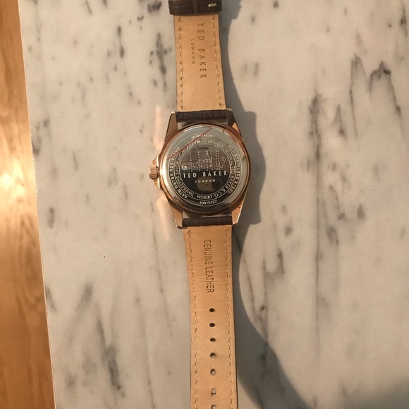 Ted Baker London Watch - Rose Gold and Brown Leather - Picture 6 of 14